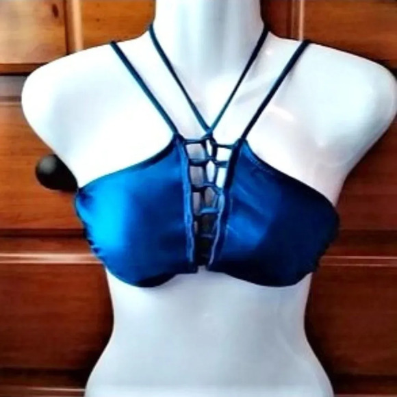 ‎NoBo blue strappy bikini XL - Picture 1 of 6